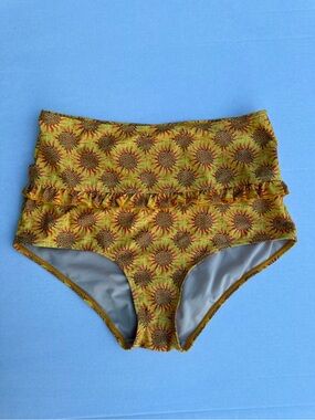 Kortni Jeane MidRuffle Swim Bottoms